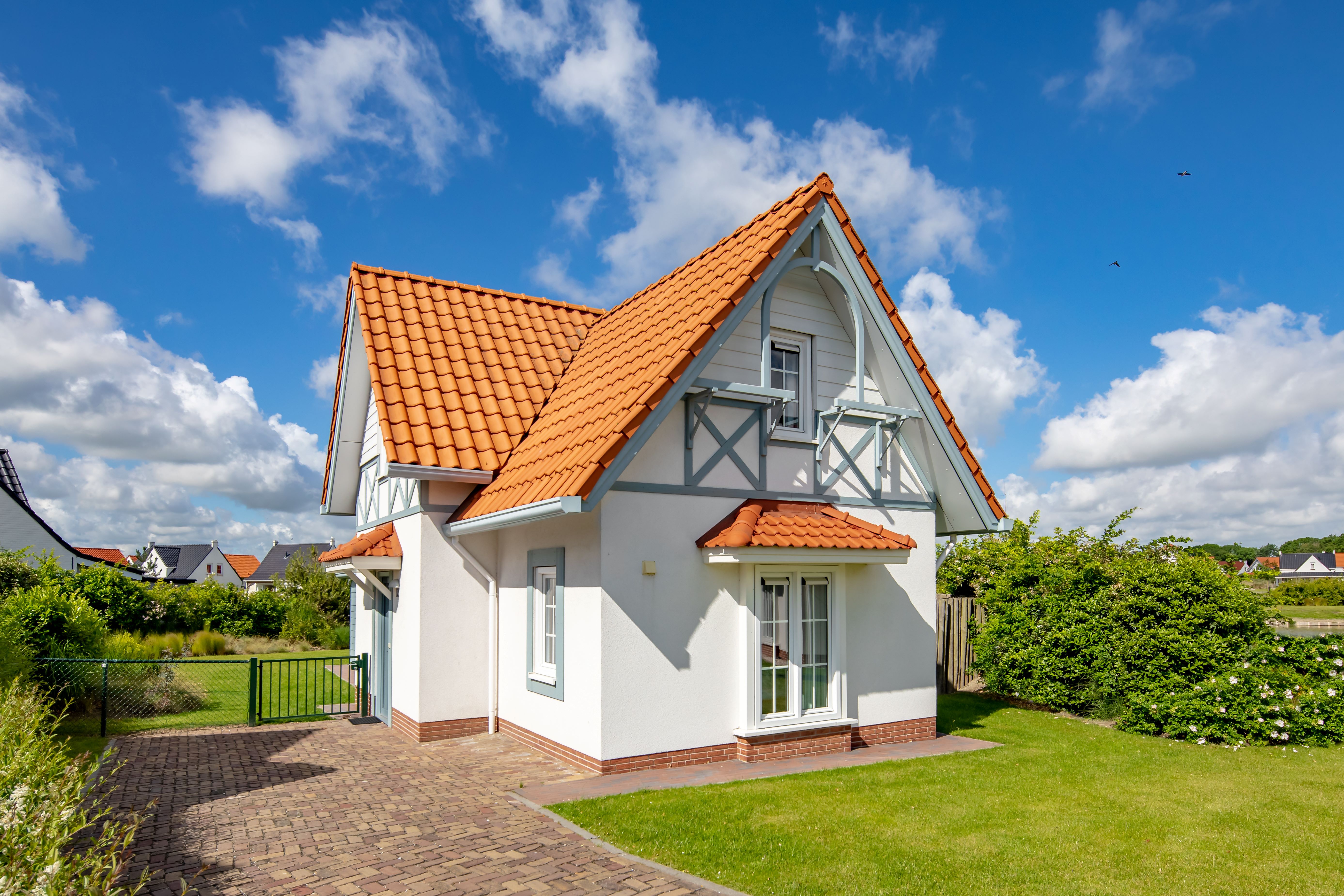Vakantiewoning met prefab binnenwanden in Cadzand Bad