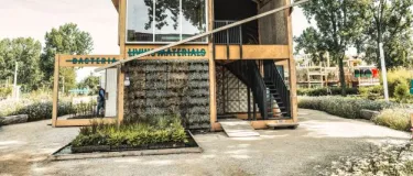 Begroeide wand geplaatst in Bio huis op de Floriade