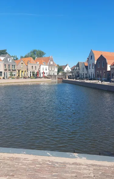 Gemetselde kademuren Kolksluis Spaarndam