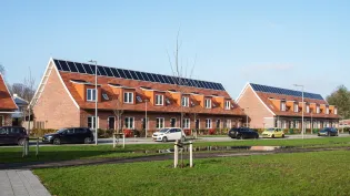 Nieuwbouw woningen in Rotterdam van prefab beton