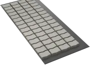 Bovenaanzicht van het type Betomat PE-VB (visbek)