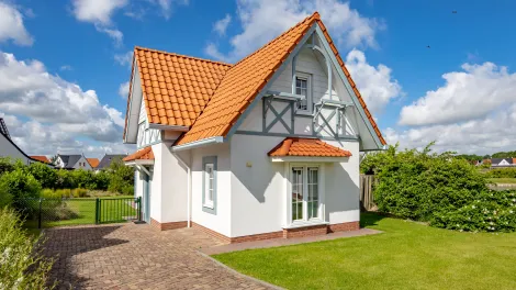 Vakantiewoning met prefab binnenwanden in Cadzand Bad