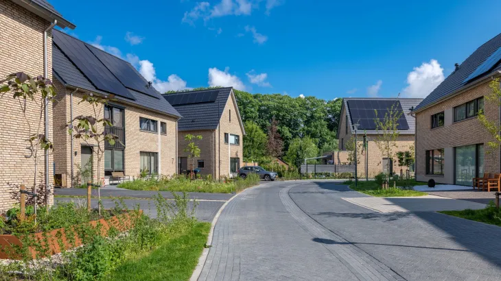 Gerealiseerde woningen van prefab in Zutphen 