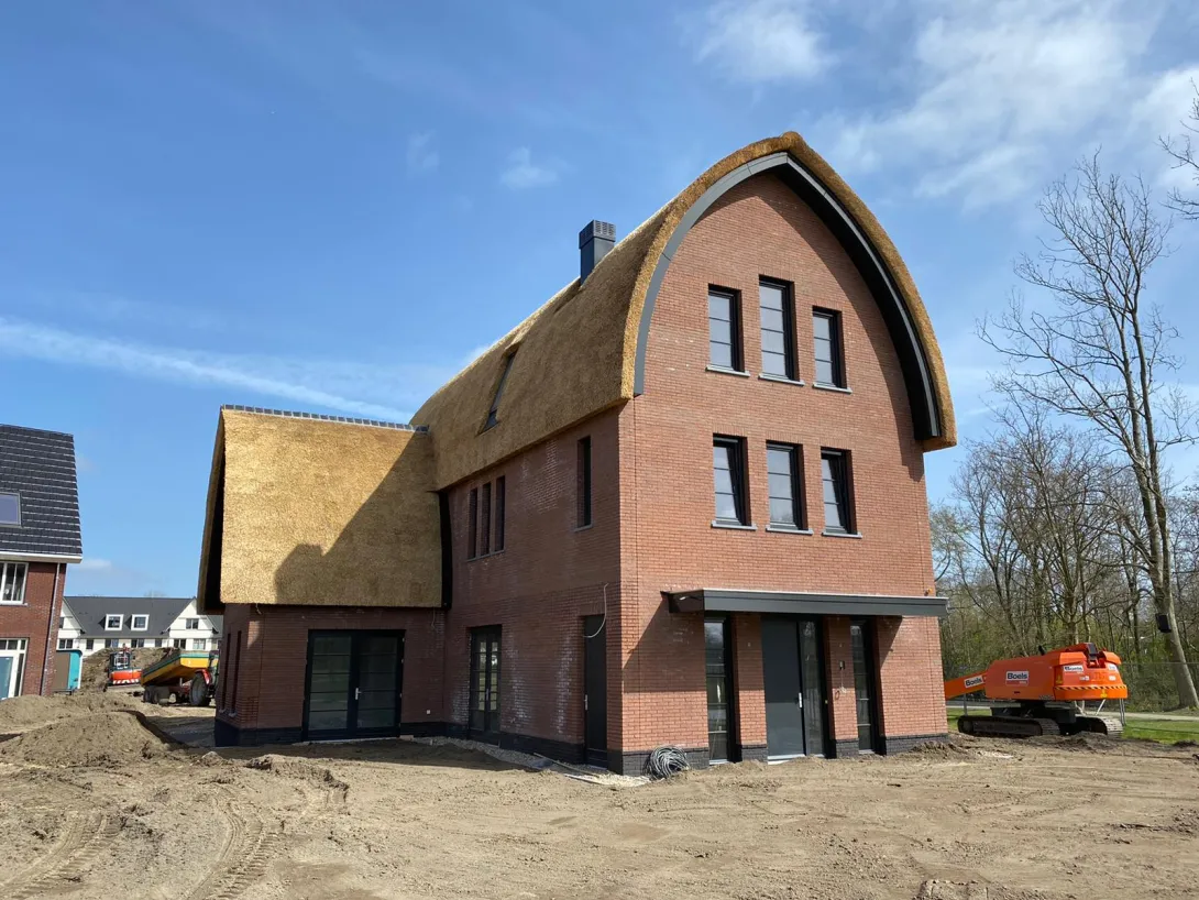 Villa van prefab beton opgeleverd in Badhoevedorp 