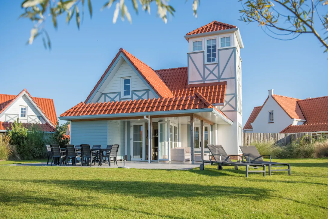Vakantiehuis van prefab binnenwanden in Cadzand Bad