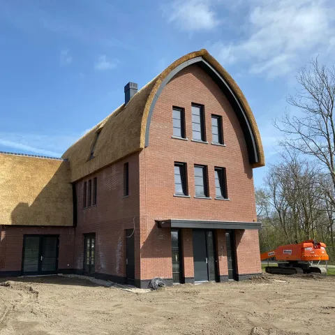 Villa van prefab beton opgeleverd in Badhoevedorp 