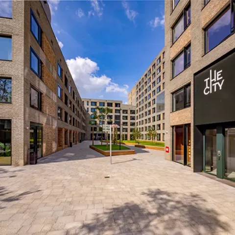The City nieuwbouw studentencomplex in Tilburg