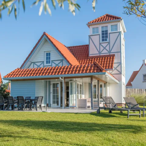 Vakantiehuis van prefab binnenwanden in Cadzand Bad
