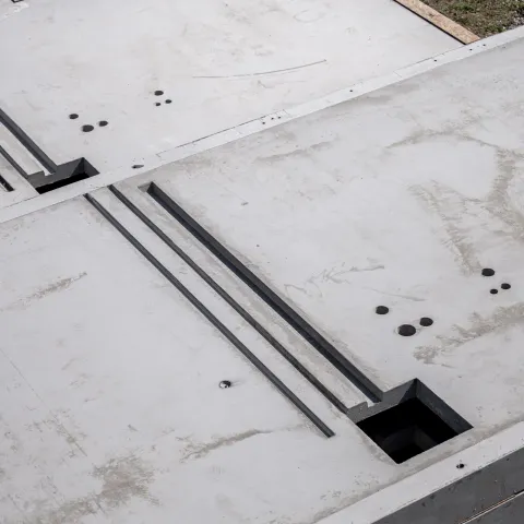 Massieve vloer voor de modulaire woningbouw