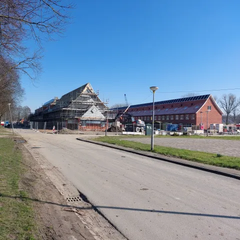 Nieuwbouw woningen in Rotterdam met prefab beton 