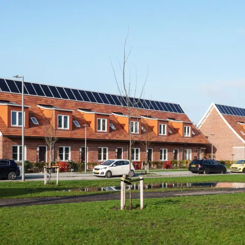 Nieuwbouw woningen in Rotterdam van prefab beton
