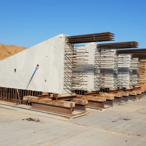 Funderingsvoet van de windmolen